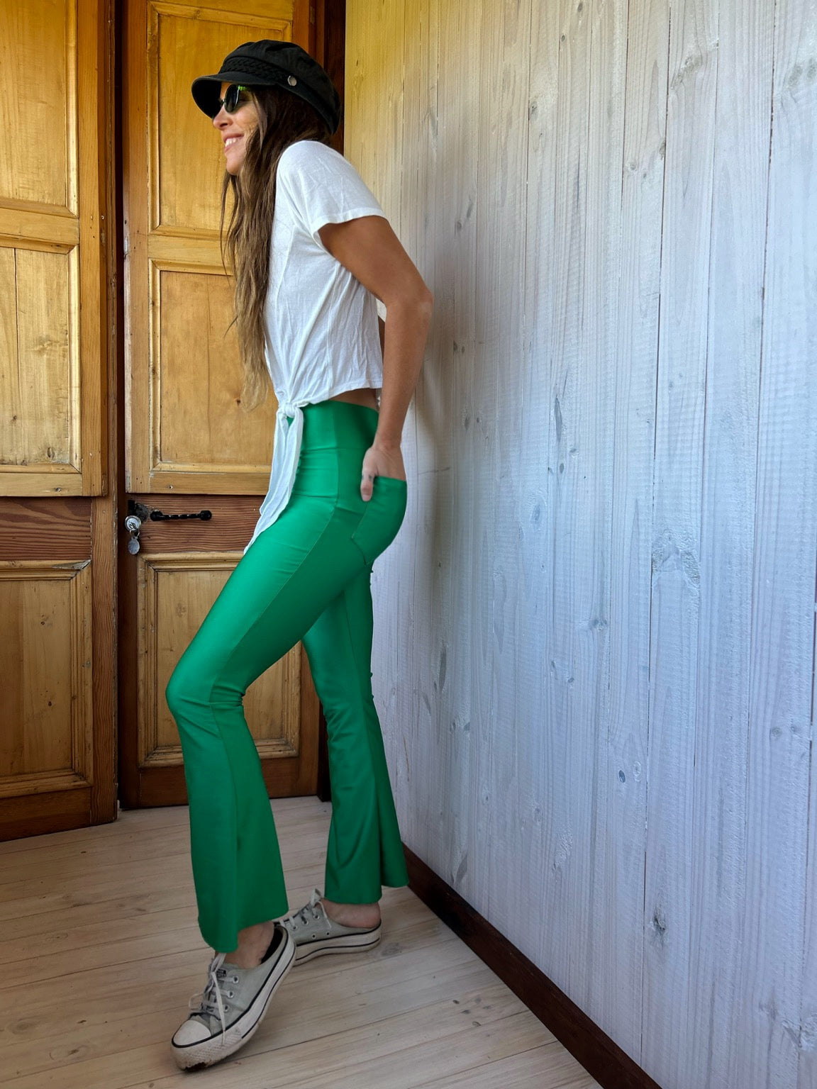 Pantalón Capri Verde Botegga