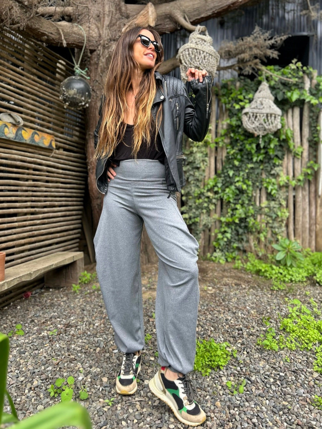 Bombacho Algodón Grafito