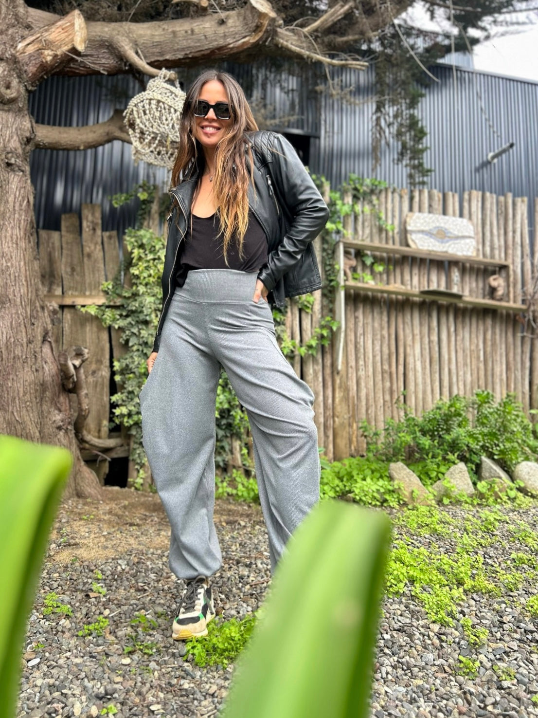 Bombacho Algodón Grafito