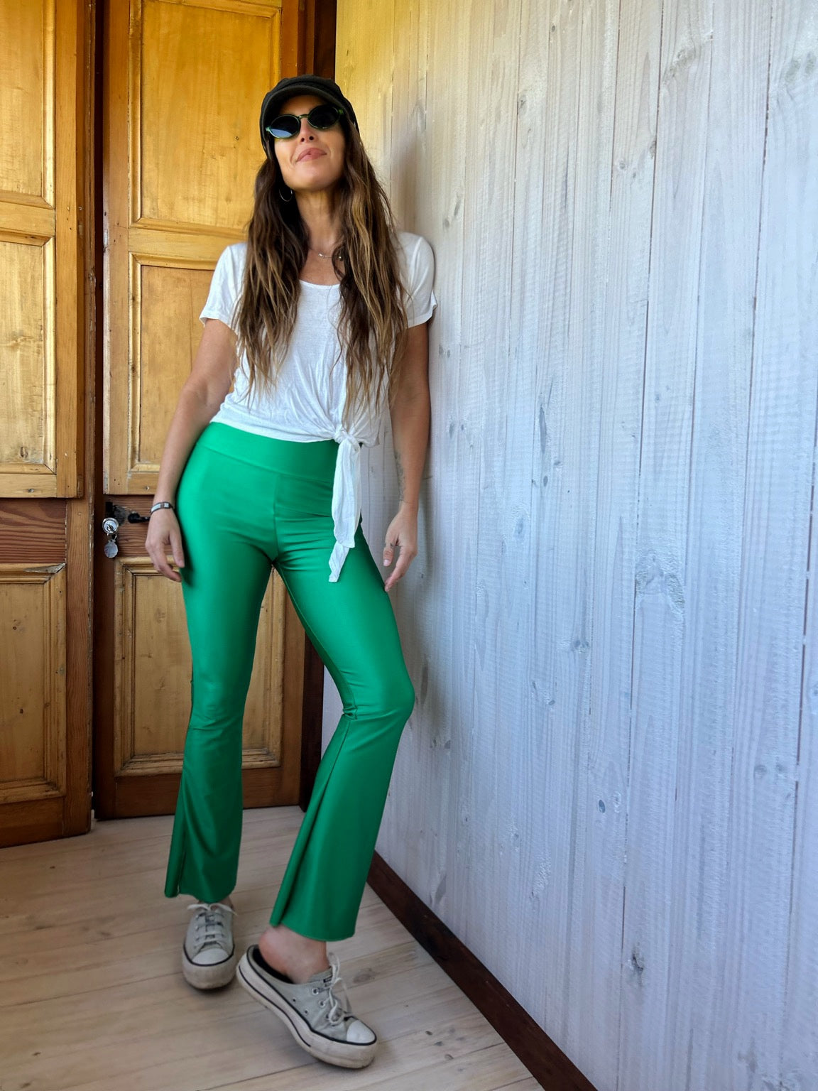 Pantalón Capri Verde Botegga