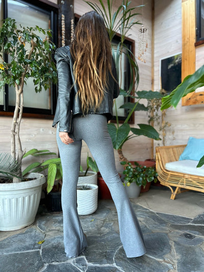 Pantalón Oxford Algodón Grafito S/bolsillos