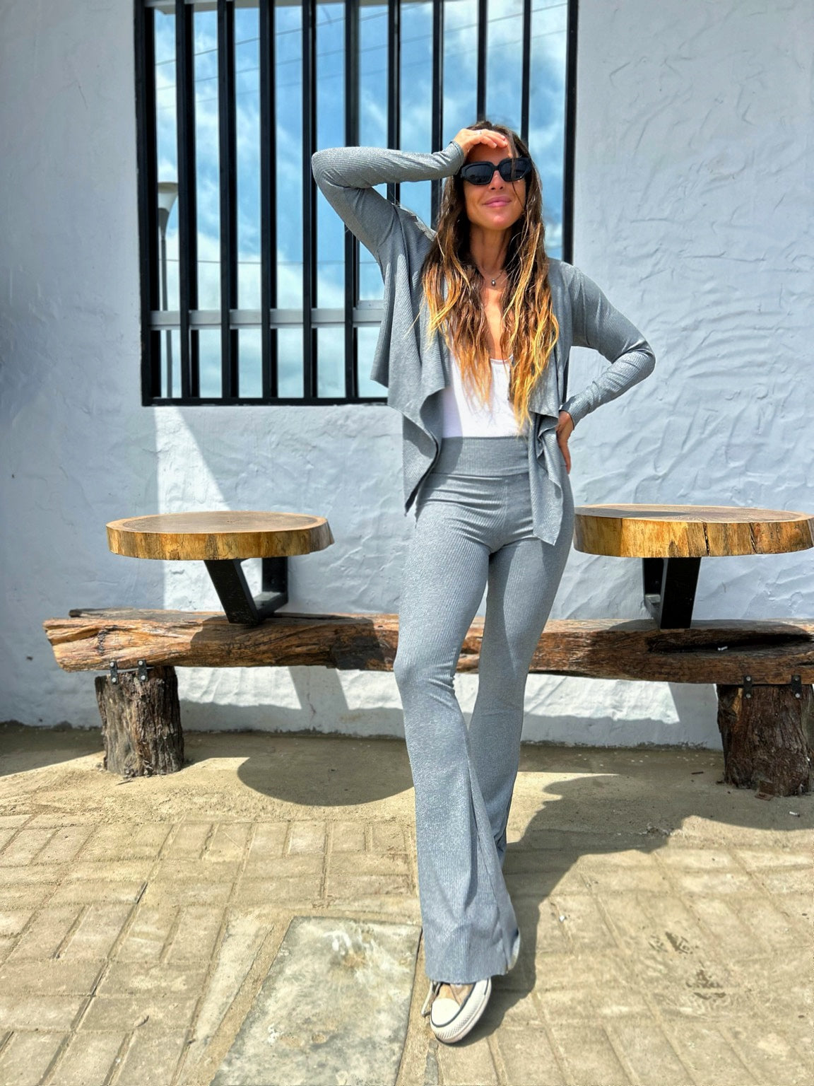 Pantalón Oxford Algodón Grafito
