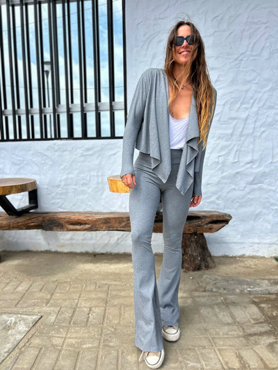 Pantalón Oxford Algodón Grafito