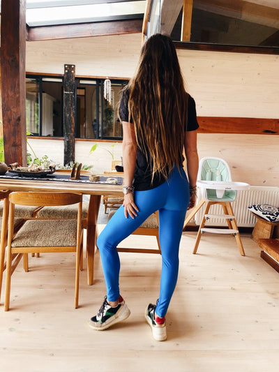 PRE VENTA Patas Lycra Blue Electric s/bolsillos